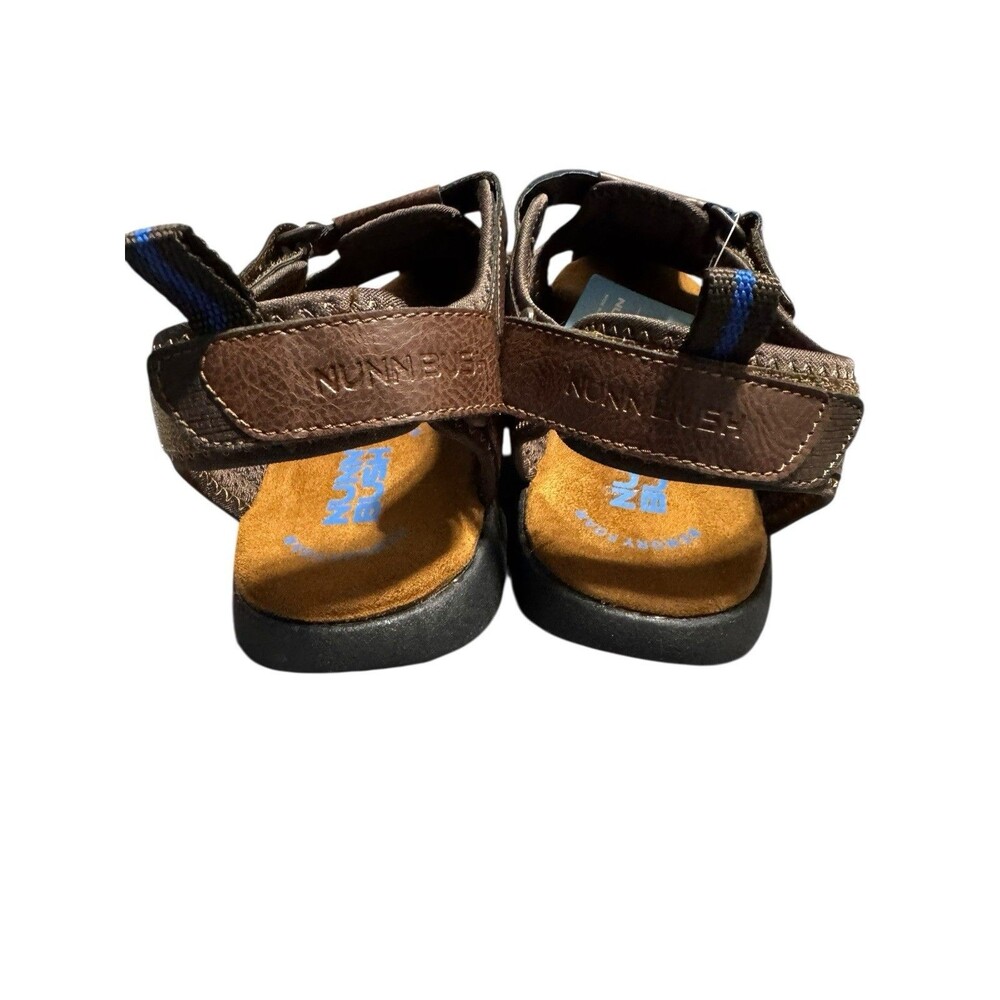 Nunn Bush Dual Comfort Men’s Fisherman Sandals Size 10 W(EEE) NWT Tan - Picture 10 of 15